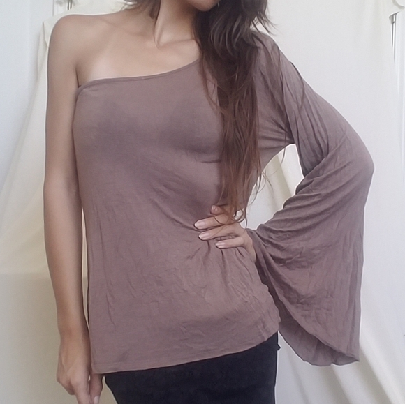 Rue21 Tops - Asymmetric One Sleeve Shirt